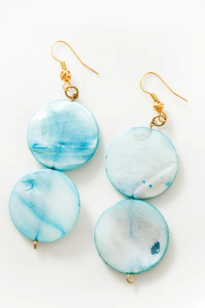 Anting mineral Mother-of-pearl — Stok Foto