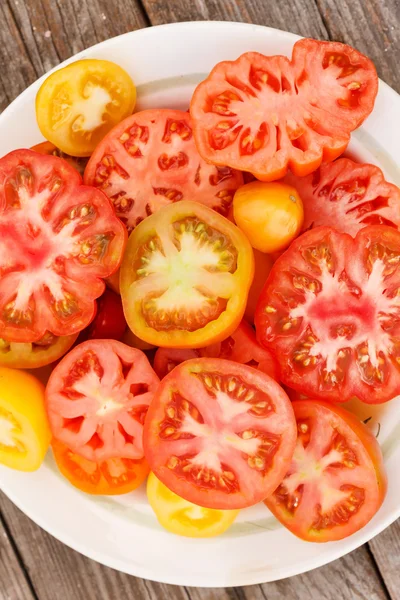 Tomates coloridos — Foto de Stock