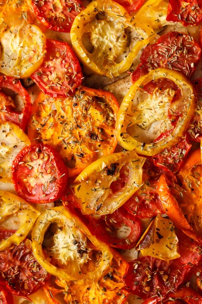 Quiche with tomato — Stock Photo, Image