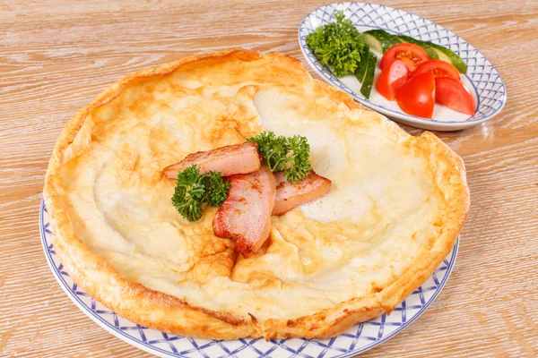 Big omelette — Stock Photo, Image