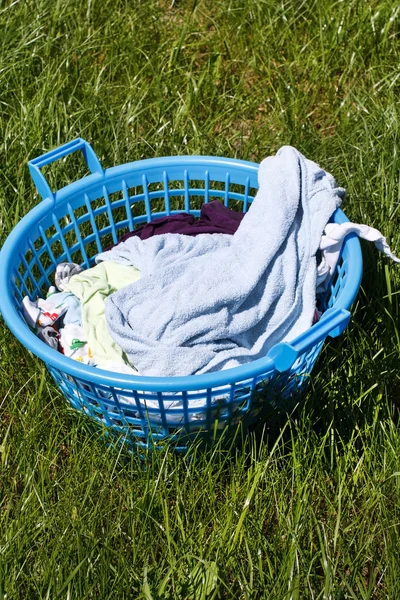 Cesta de lavandería — Foto de Stock