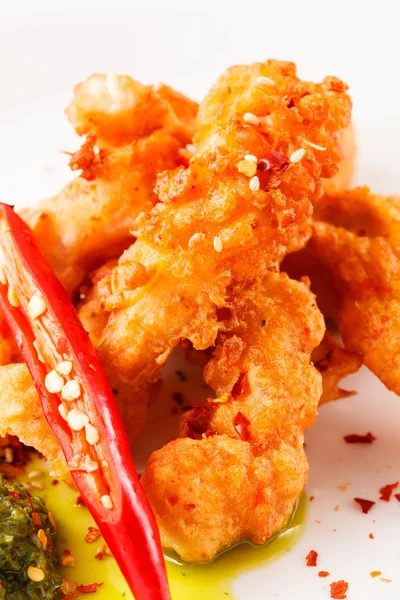 Tempura-Huhn — Stockfoto