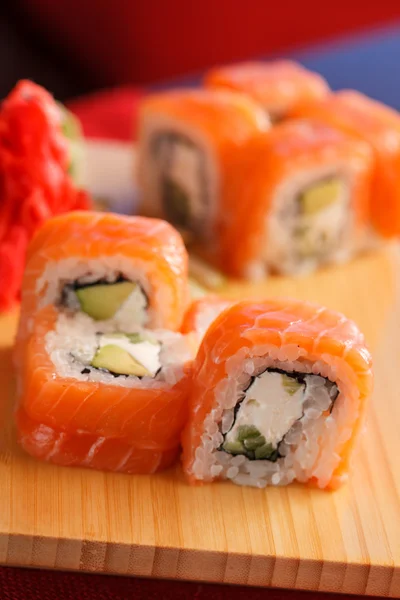 Läckra sushi — Stockfoto