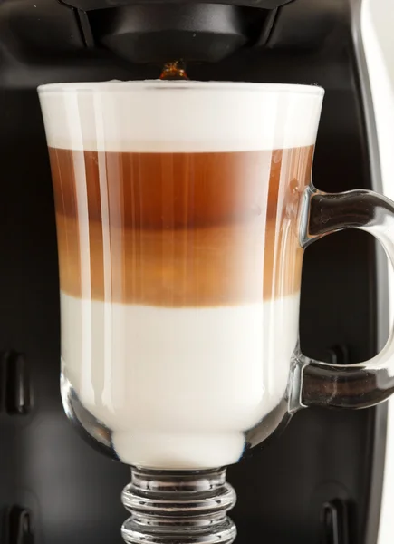 Cappuccino a strati — Foto Stock