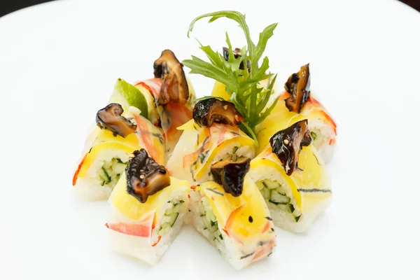 Färg sushi — Stockfoto