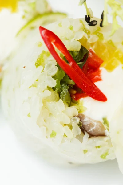 Sushi se zeleninou — Stock fotografie
