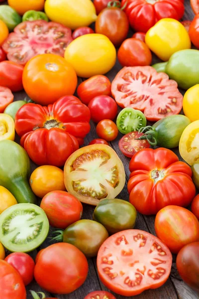 Красочные помидоры — стоковое фото