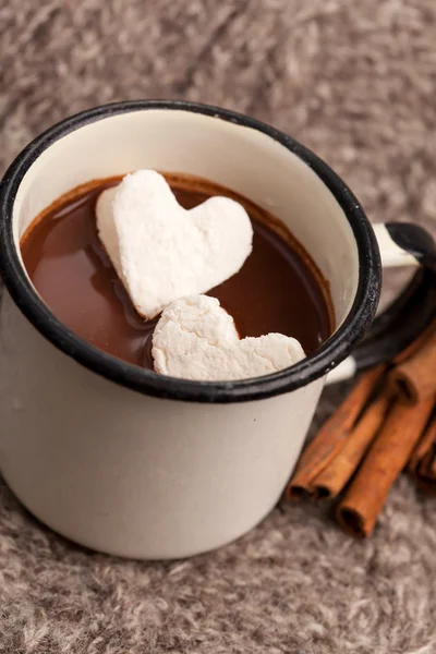 Warme chocolademelk — Stockfoto