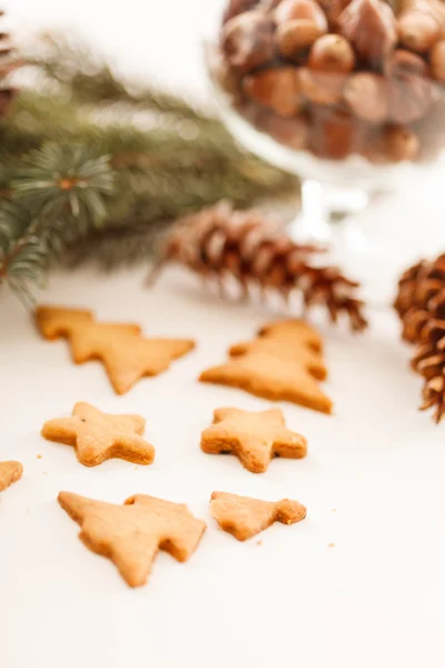 Kerstkoekjes — Stockfoto