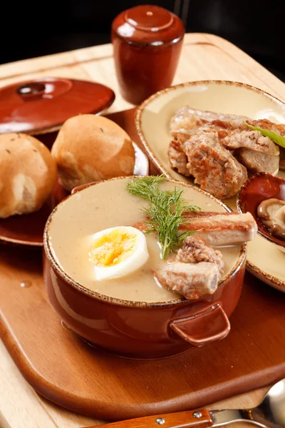 Traditionelle Suppe — Stockfoto