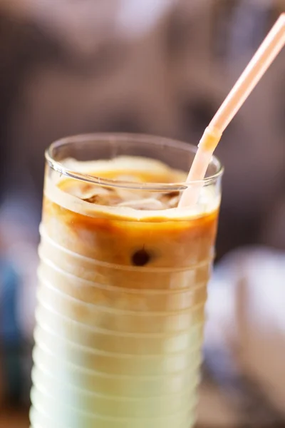 Eiskaffee mit Minze — Stockfoto