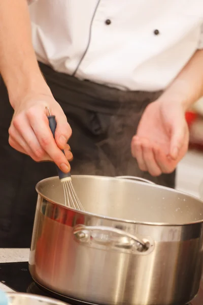 Chef at work Royalty Free Stock Images