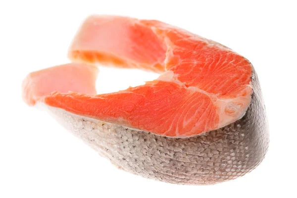Filete crudo de salmón — Foto de Stock
