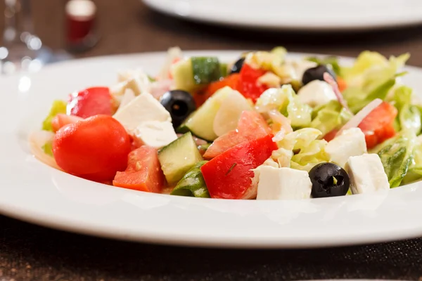 Greek salad — Stock Photo, Image