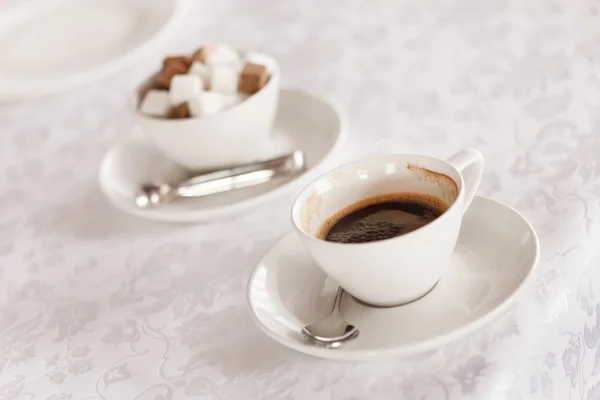 Café con azúcar — Foto de Stock