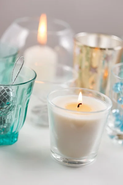 Christmas candles — Stock Photo, Image