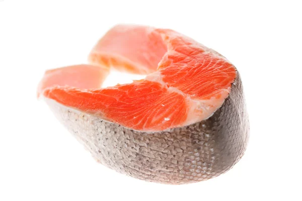 Raw steak of salmon — Stock Photo, Image