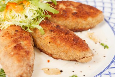 salata ile Beşamel sos