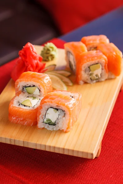 Läckra sushi — Stockfoto