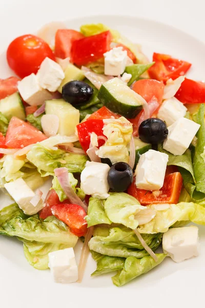 Greek salad — Stock Photo, Image