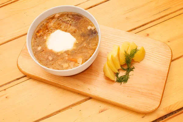 Leckere Suppe — Stockfoto