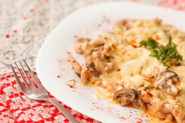 Carne com legumes — Fotografia de Stock