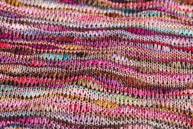 renkli desenli kumaş