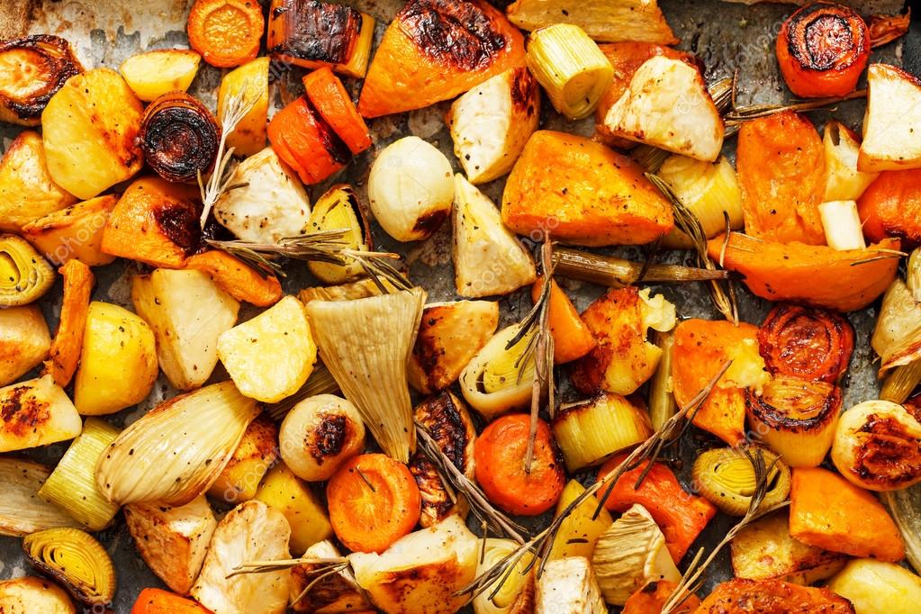 Roasted vegetables — Stock Photo © Shebeko 35245929