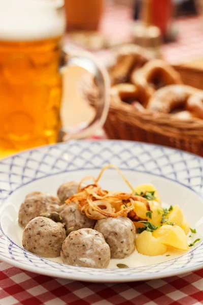 Polpette con patate — Foto Stock