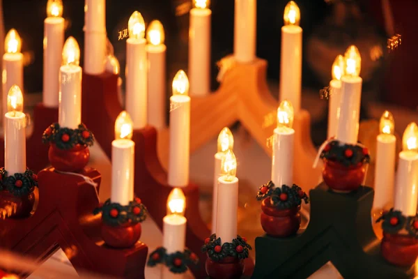 Velas de Natal — Fotografia de Stock