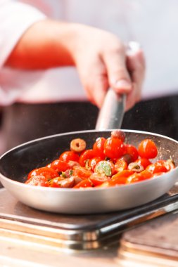 Chef iş başında