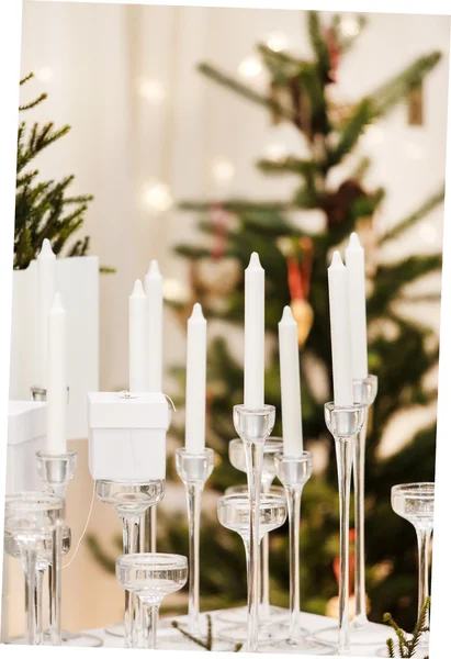Vánoční svíčky — Stock fotografie