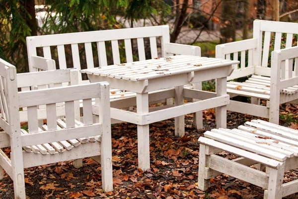 Tables and chairs — Stock Photo, Image