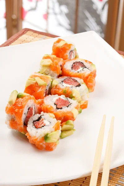 Sushi saboroso — Fotografia de Stock