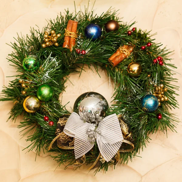 Christmas wreath — Zdjęcie stockowe