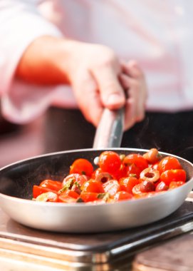Chef iş başında