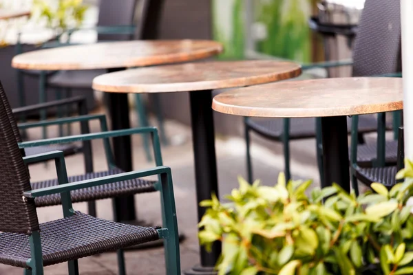 Outdoor cafe — Stock Photo, Image