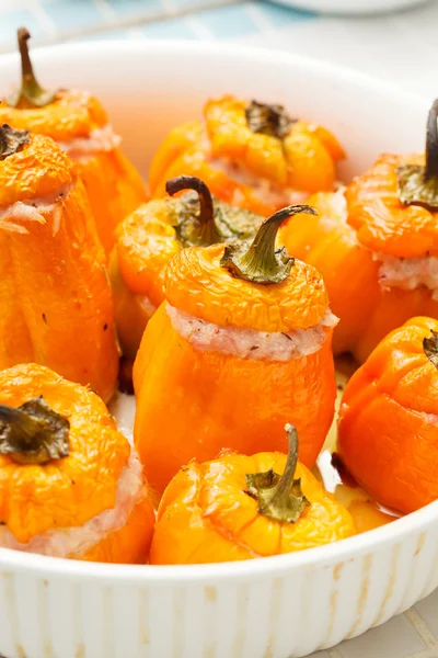 Stuffed peppers — Stock Photo, Image