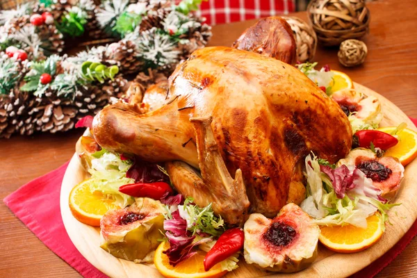 Pavo de Navidad — Foto de Stock