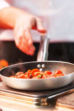 Chef iş başında