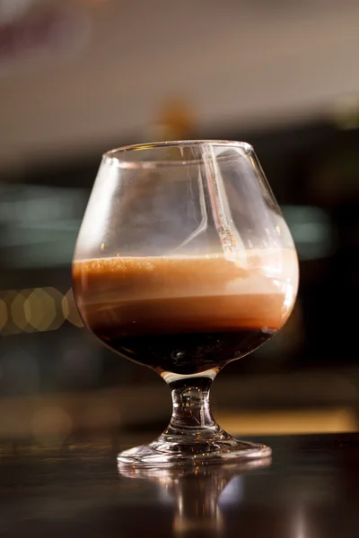 Cocktail with coffee — Stock Photo, Image