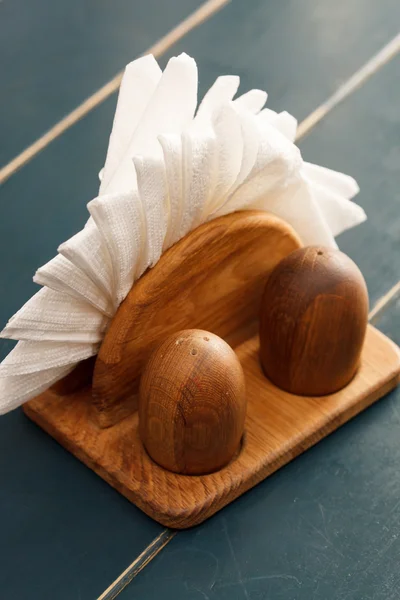 Salt and pepper shakers — Stock Photo, Image