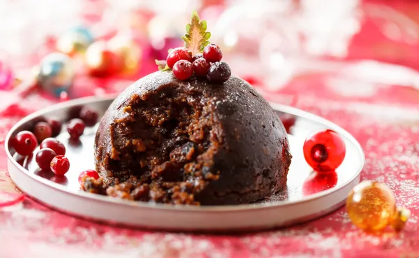 Christmas pudding — Zdjęcie stockowe