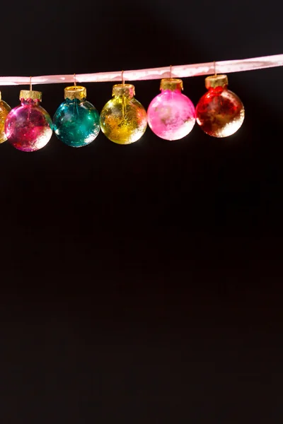 Boules de Noël colorées — Photo