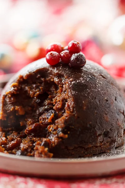 Christmas pudding — Stock Photo, Image