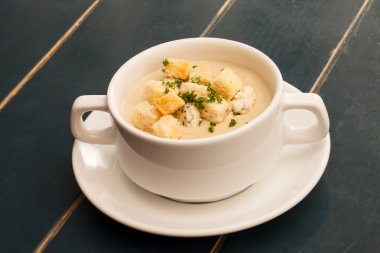 croutons kremalı çorba