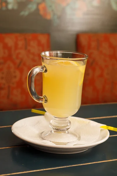 Imbir i herbata cytrynowa — Zdjęcie stockowe