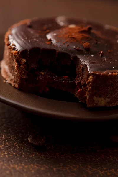 Çikolatalı tart — Stok fotoğraf