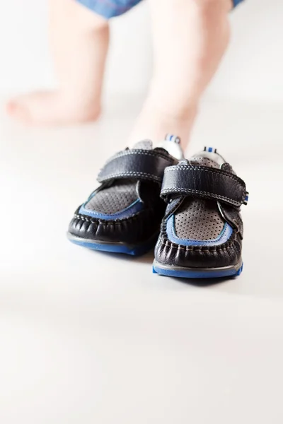 Primo bambino scarpe — Foto Stock