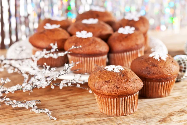 Chocolate cupcakes — Stock Photo, Image